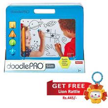 Fisher Price CHH58 Doodle Pro Slim Magnetic Writing Board - Blue
