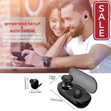 SALE- Y30 TWS Fingerprint Touch Bluetooth 5.0 Earphones