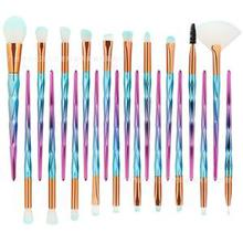 20Pcs Diamond Makeup Brushes Set Powder Foundation Blush