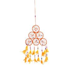 Archies Yellow 6 Circle Dream Catcher Wall Décor (305)