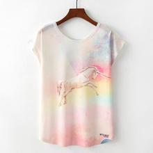 Summer New Women T-Shirts 2019 Harajuku Kawaii Cute Animal