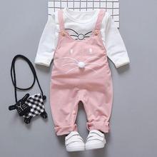 Spring newborn baby girls clothes sets fashion suit