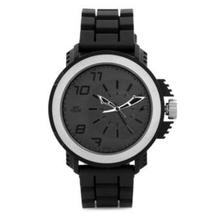 38015PP01 Grey Dial Analog Watch For Men- Black