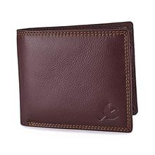 Hornbull Men's Brown Wallet and Belt Combo