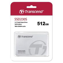 Transcend SATA III - SSD 230s - 512 GB - 6gbps - Internal SSD