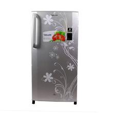 Yasuda Single Door Refrigerator Silver Floral – 170 Ltr