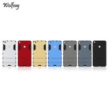 Wolfsay Cover Xiaomi Mi Max 2 Case Stand Silicone Plastic Protection