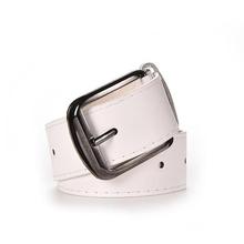 Men's Belt Leather Black High Quality Metal Buckle Casual Belts for Men Pu Leather Men's Waist Belt