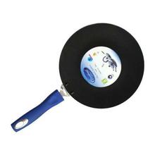 DeviDayal Non-Stick Soft Touched Blue Handle Concave Tawa-(280 mm)