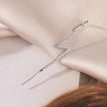 ins Hao Shi niche temperament cold wind piercing ear needles