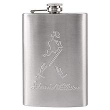 SEPAL Stainless Steel Hip Flask, 10 oz (Silver)