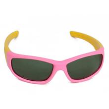 Pink/Yellow Plastic Sun Glasses For Kids