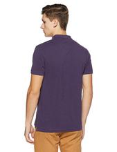 Levi’s Men Solid Slim Fit Polo T-shirt – Purple