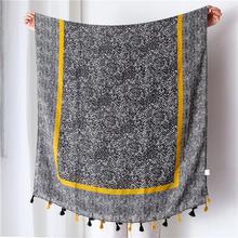 Korean Style Sun Protection Premium Printed Scarves For