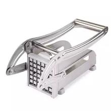 Potato Cutter Slicer Stainless Steel French Fry Chopper with 2 Blades for Vegetable