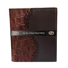 Naysa Stylish RFID Protected Genuine Leather Wallet for