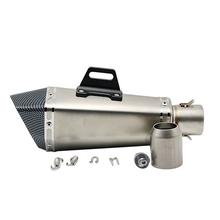 Akrapovic Exhaust with Silver Handle