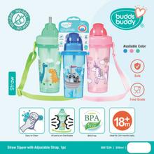 Buddsbuddy Straw Sipper With Adjustable Strap 350Ml