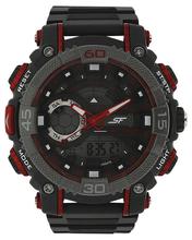 Sonata Analogue Black Dial Mens Watch-77070PP01