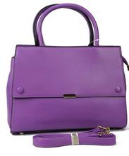 Purple Synthetic Handbag For Women