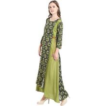 Women's Printed A-line Kurta  (Multicolor)