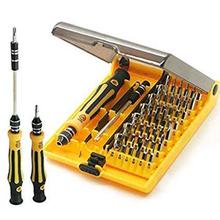 45 IN 1 Proffesional Portable Opening Tool Compact Screwdriver Kit Set With Tweezers & Extension Shaft For Repair