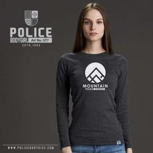Police Grey 'Police Element' T-Shirt For Women (GT.7)