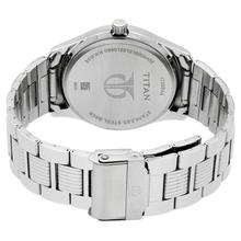 Titan Stainless Steel Strap Analogue Silver Dial Men's Watch-1739SM01