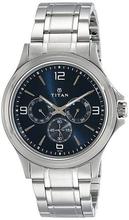 Titan Analog Blue Dial Men's Watch-1698SM02