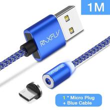 RAXFLY Magnetic Charge For iPhone XS Max XR Cable Magnetic Charger Micro USB Type C Cable Magnet Lightning to USB Charging Wire