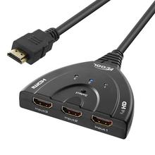 3-Port HDMI Switch with Pigtail Cable