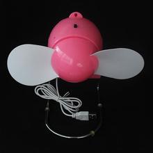 Pink USB Fan with Stand