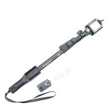 Yunteng YT-1288 Bluetooth Selfie Monopod Extendable Handheld Pole with Shutter Remote Control (Black)