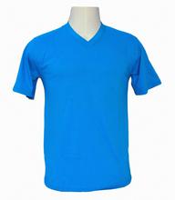 BASTRA ‘V’ Neck Sky blue t-shirt