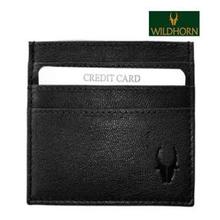 WildHorn Genuine Leather Credit Card Holder-LightBlackWHCardholder