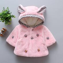 Bunny Winter Coat for Baby Girls