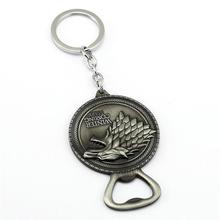 Game of Thrones Keychain Bottle opener Key Chain House Stark Key