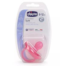 CHICCO-SOOTHER PH.COMFORT PINK SIL 6-12M 1PC (00074913110000)