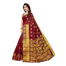 Anni Designer Women's Kanjeevaram Silk Jacquard Saree With