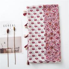 Korean Style Sun Protection Premium Printed Scarves For