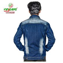 Virjeans Denim (Jeans) Jacket Dark Blue-(VJC 682)