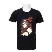 Black 100% Cotton Shiva Printed T-Shirt For Men