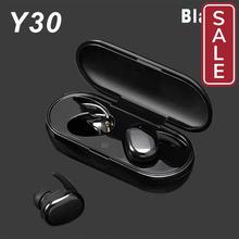 SALE- Y30 TWS Fingerprint Touch Bluetooth 5.0 Earphones