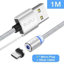 RAXFLY Magnetic Charge For iPhone XS Max XR Cable Magnetic Charger Micro USB Type C Cable Magnet Lightning to USB Charging Wire