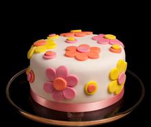 Children Cake – Floral Printed Design