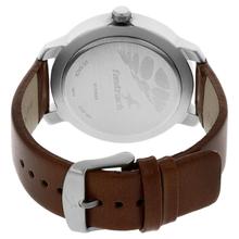 Fastrack  3120Sl01 Leather Strap Analog Watch For Men