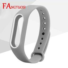 Double color mi band 2 accessories strap miband 2 replacement silicone wrist strap for xiaomi mi 2 smart bracelet wristband