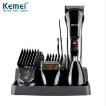 KM-590A 7 in 1 Professional Hair Trimmer Ear Nose Hair Shaver Clipper Trimmer