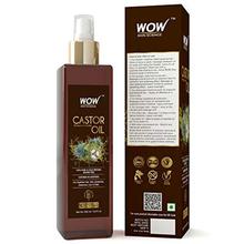 WOW 100% Pure Castor Oil - Cold Pressed - For Stronger Hair,