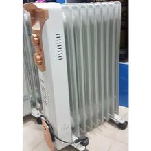 Nikura NDY-1F 9 fins Oil Radiator Heater - White